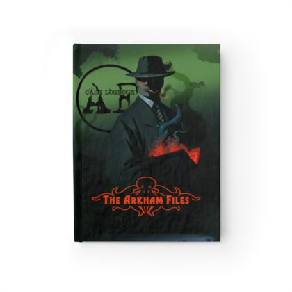 Arkham Files Case Book - Un-lined