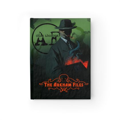 Arkham Files Case Book - Ruled Line