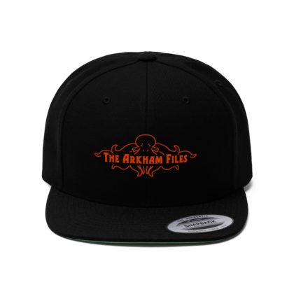Arkham Files Logo Flat Bill Hat