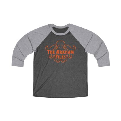 Tri-Blend 34 Raglan Arkham Files Tee