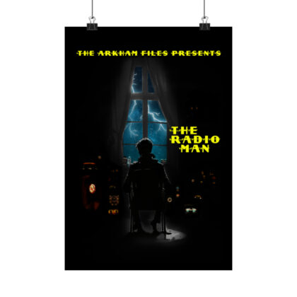 The Radio Man Vertical Poster